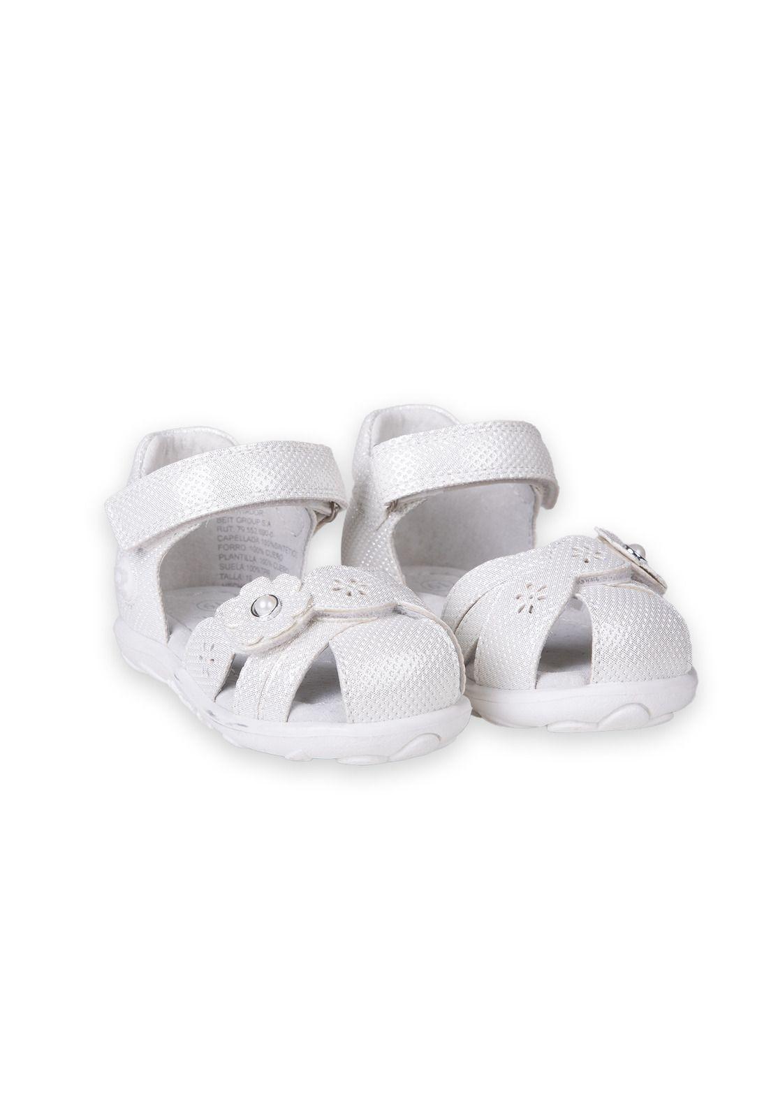 Sandalias Bebé Niña Blanco Pillin (PZC421-25BCO )-0