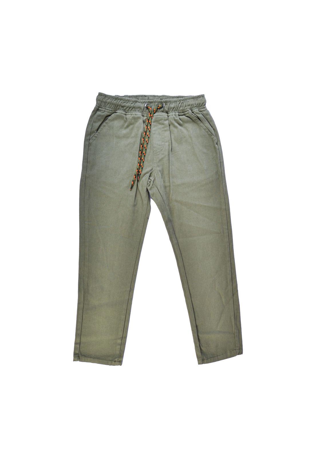 Pantalón Niño Verde Pillin-0