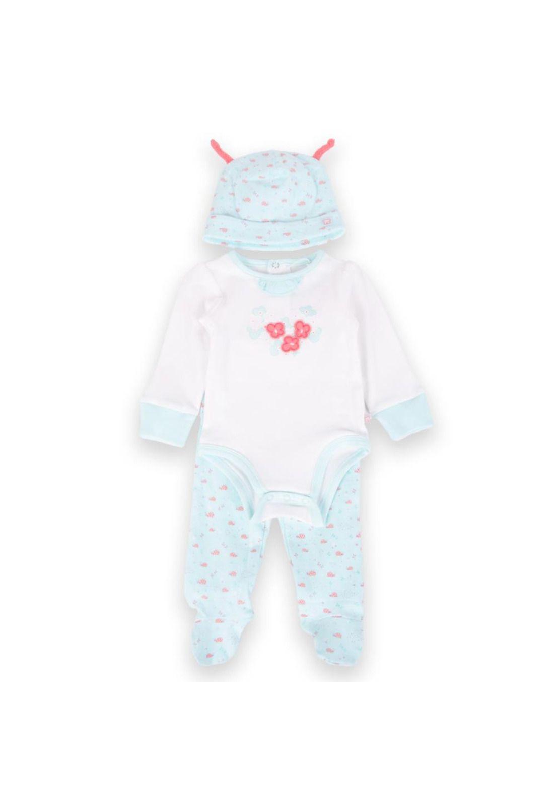 Set 3 Pzas Bebé Niña Multicolor Pillin-0