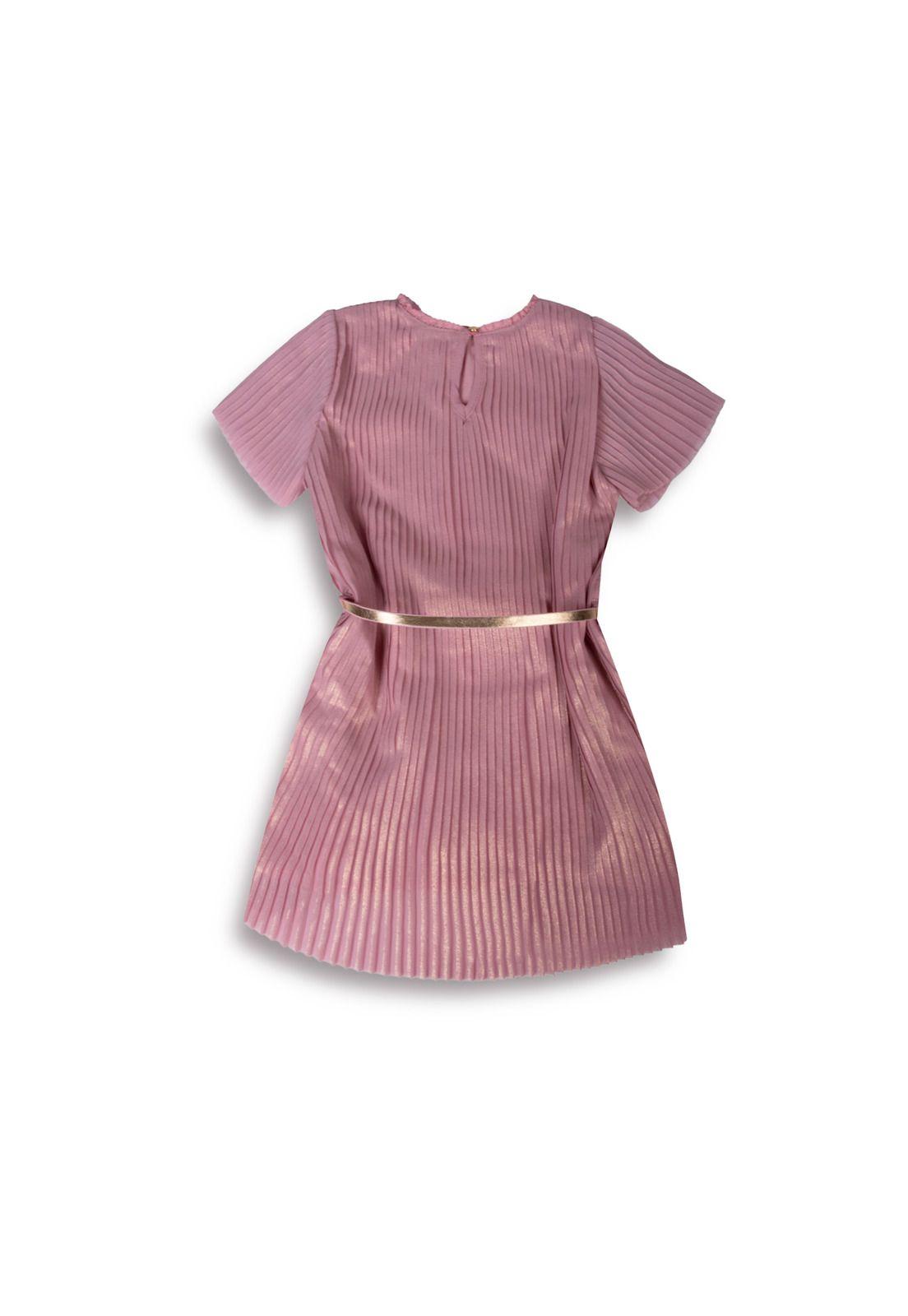 Vestido Niña Palo Rosa Pillin (PVA844-24PRO)-1
