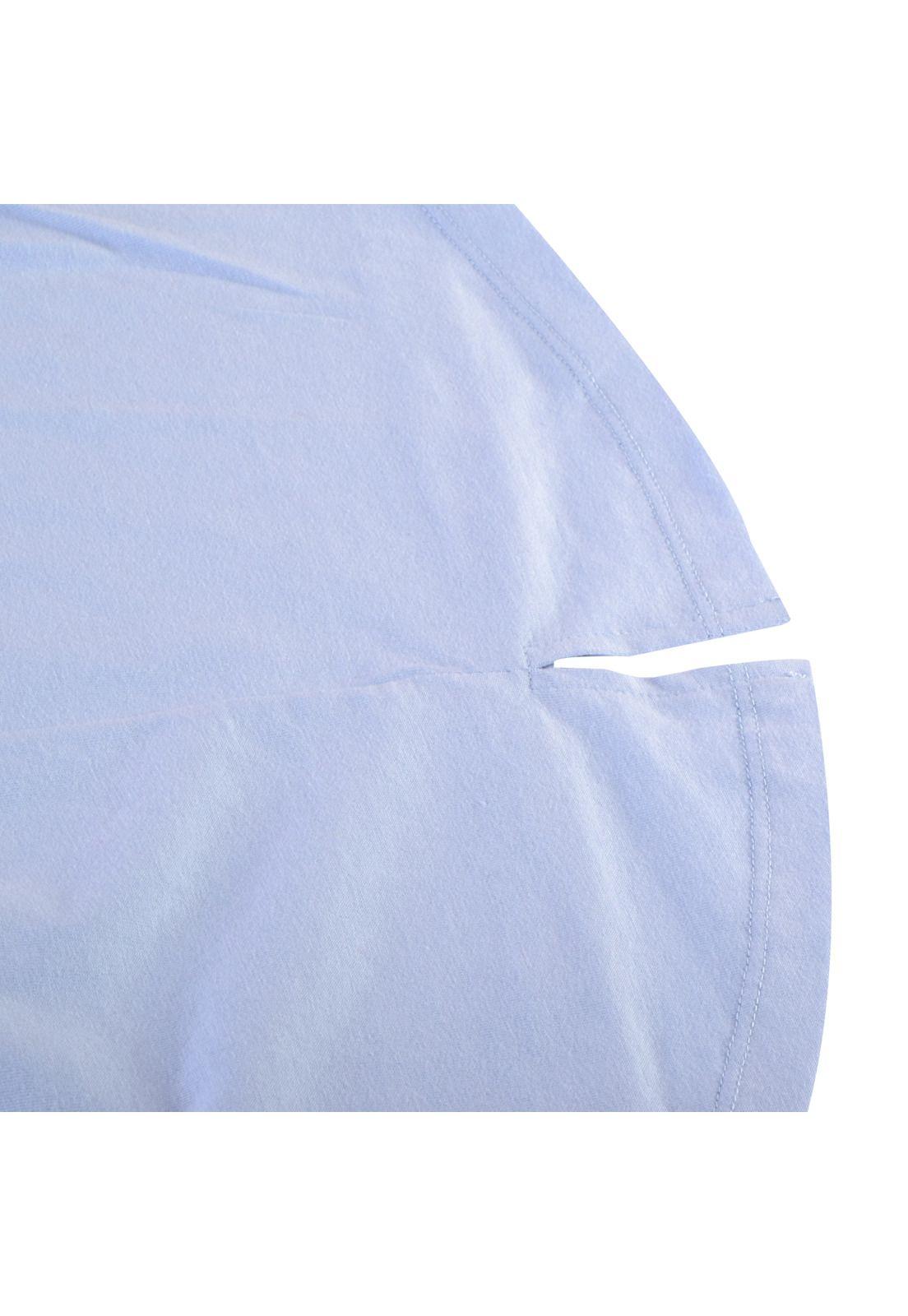 Polera Manga Larga Niña Celeste Pillin-3
