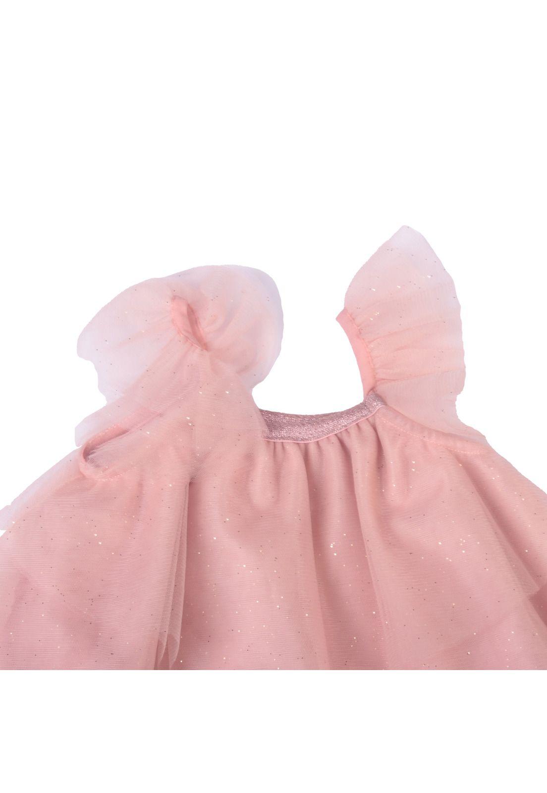 Vestido Bebe Niña Damasco Palido Pillin-1