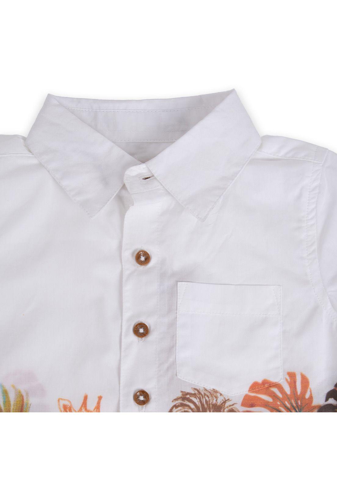 Camisa Bebé Niño Blanco Pillin-1