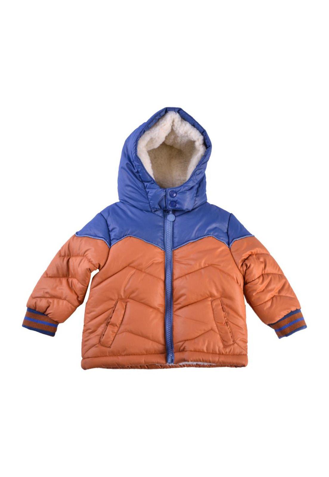 Parka Bebé Niño Café Pillin-0