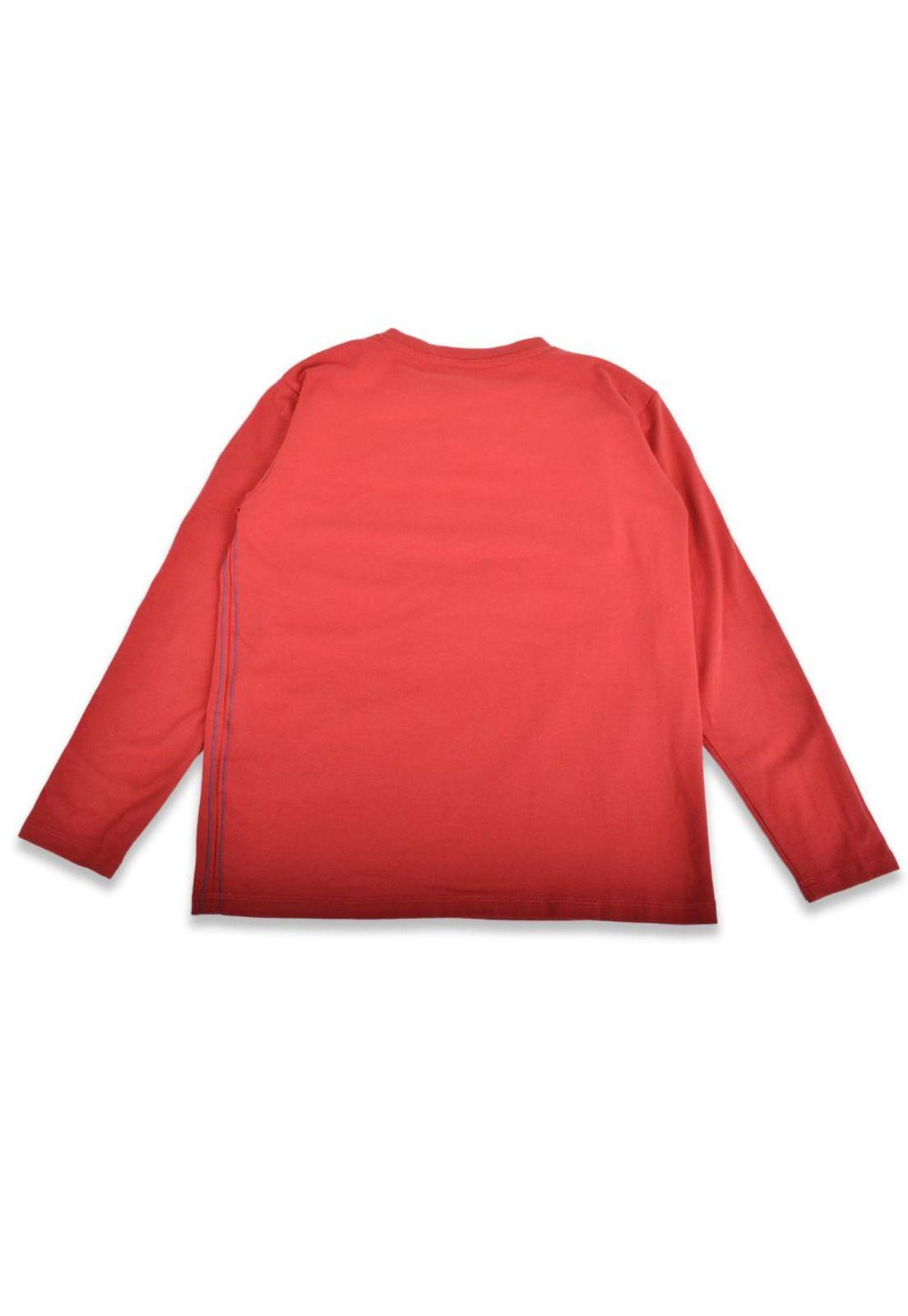 Polera Niño Rojo Pillin-2