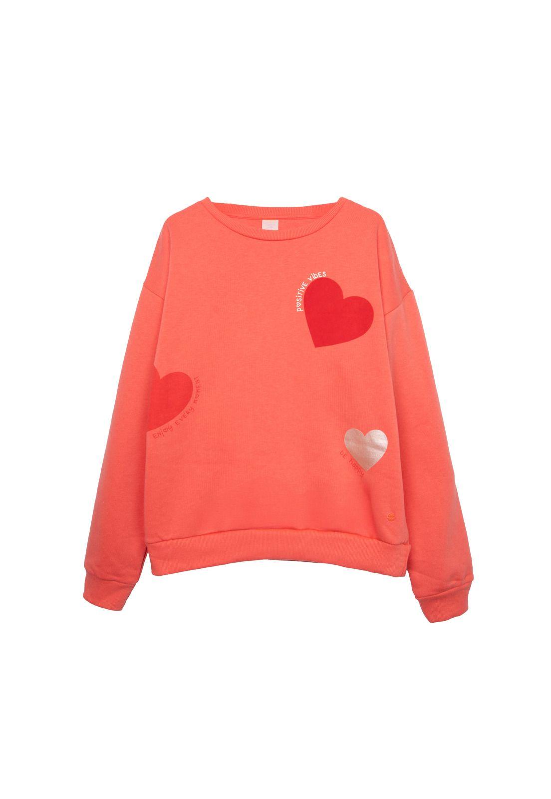 Polerón  Naranja Niña Pillin (PVD501-26NAR)-0