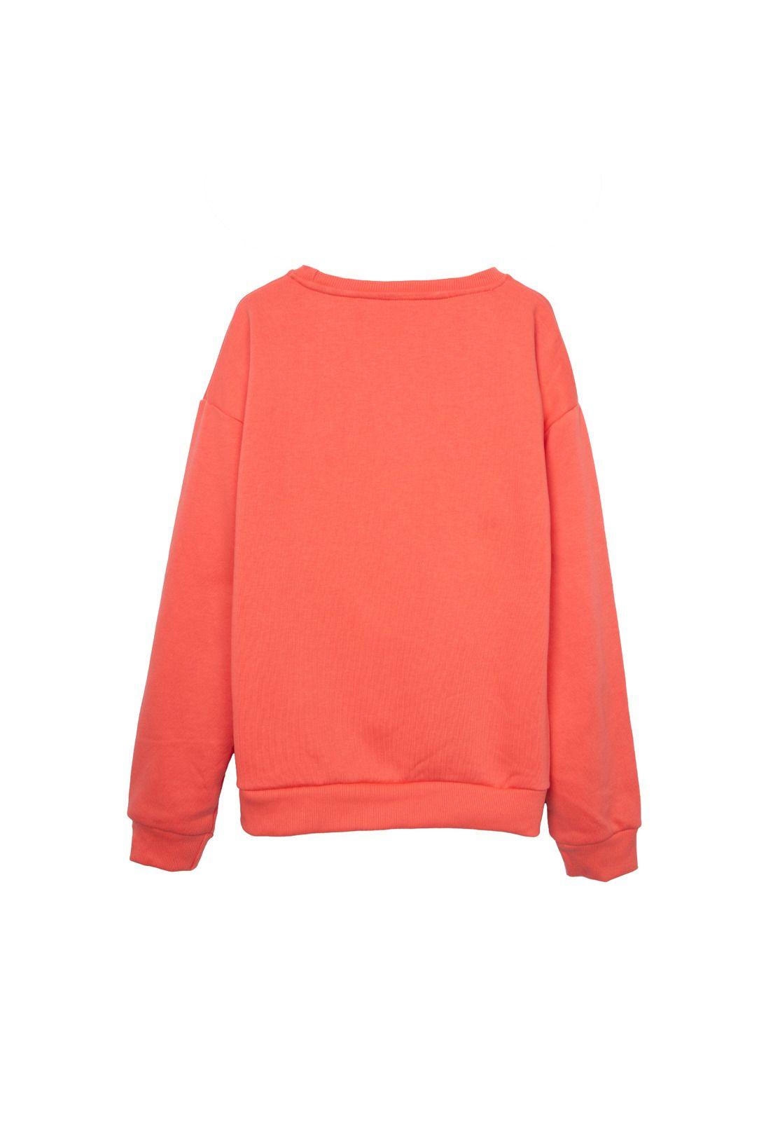 Polerón  Naranja Niña Pillin (PVD501-26NAR)-1