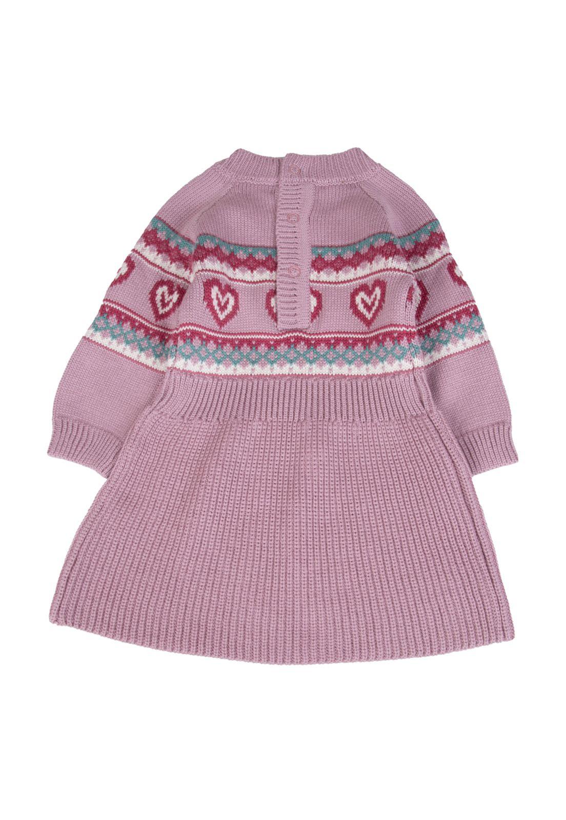Vestido Bebe  Rosado Pillin ( PVB918-25MAL )-3