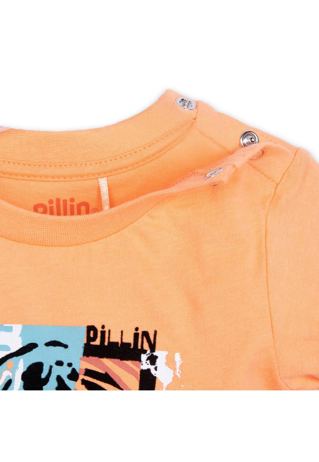Polera Bebe  Naranjo Pillin (PVC636-25NAR)-2