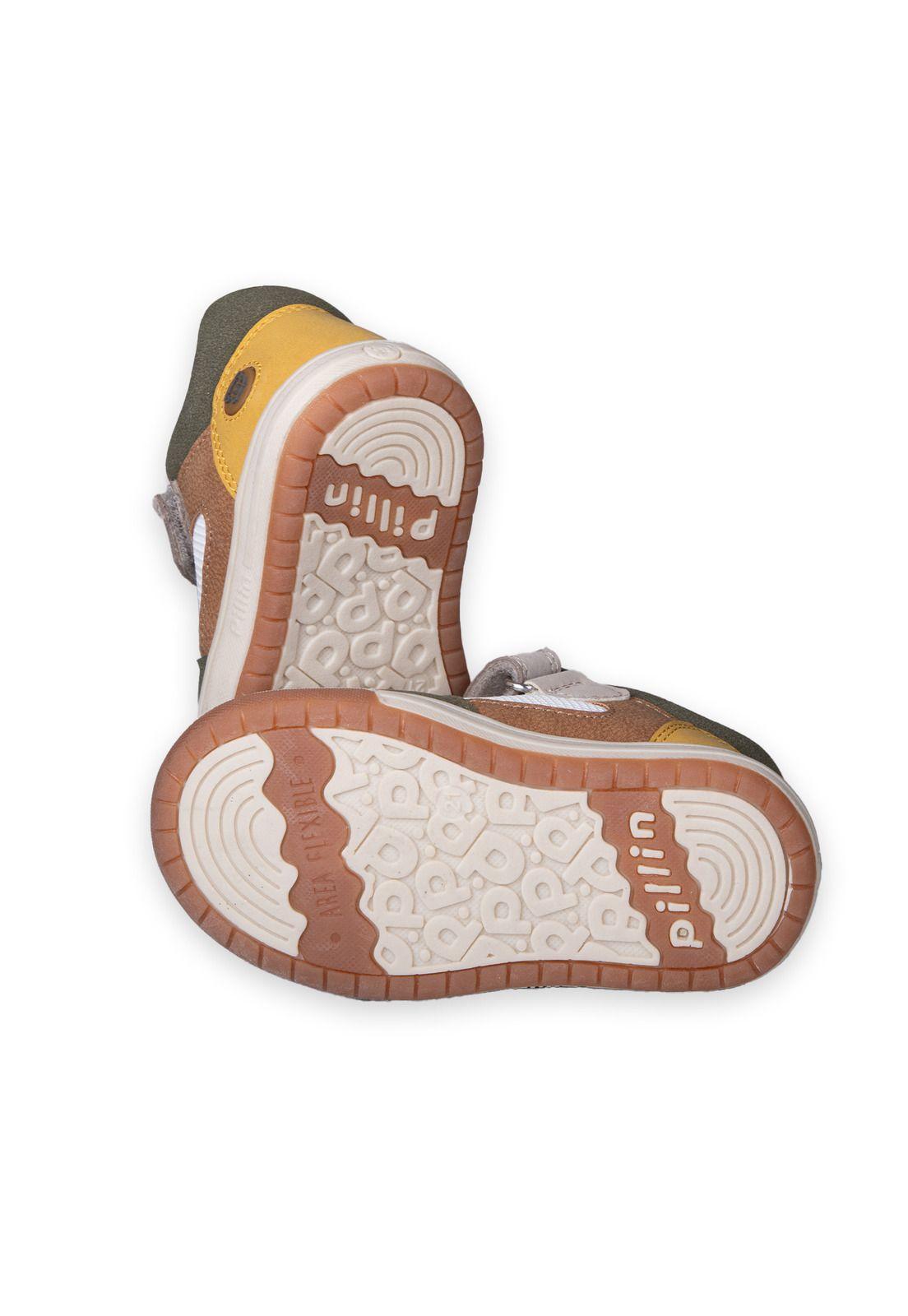 Zapatillas Bebe Niño Verde Pillin (PZC512-25VER )-3