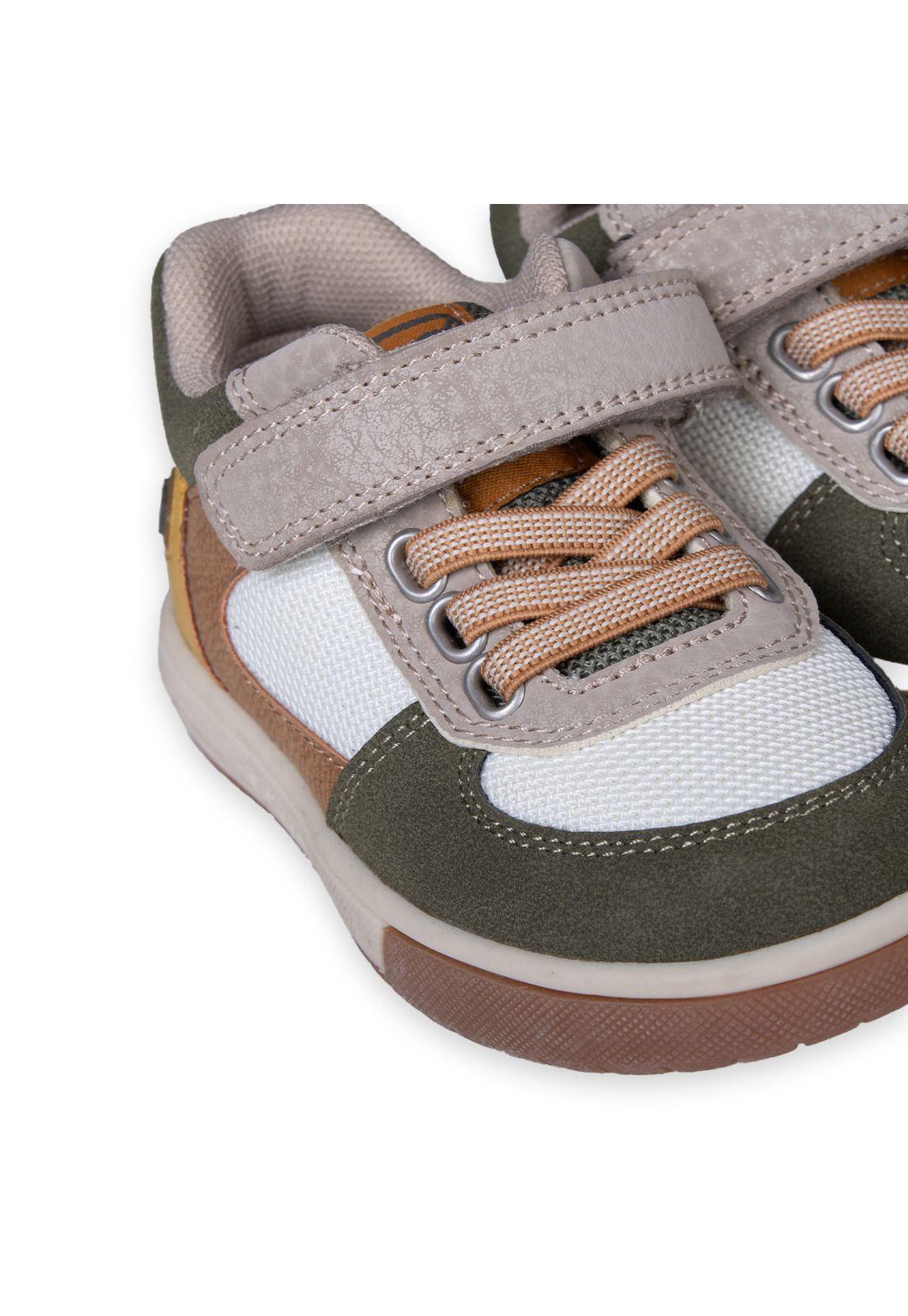 Zapatillas Bebe Niño Verde Pillin (PZC512-25VER )-4