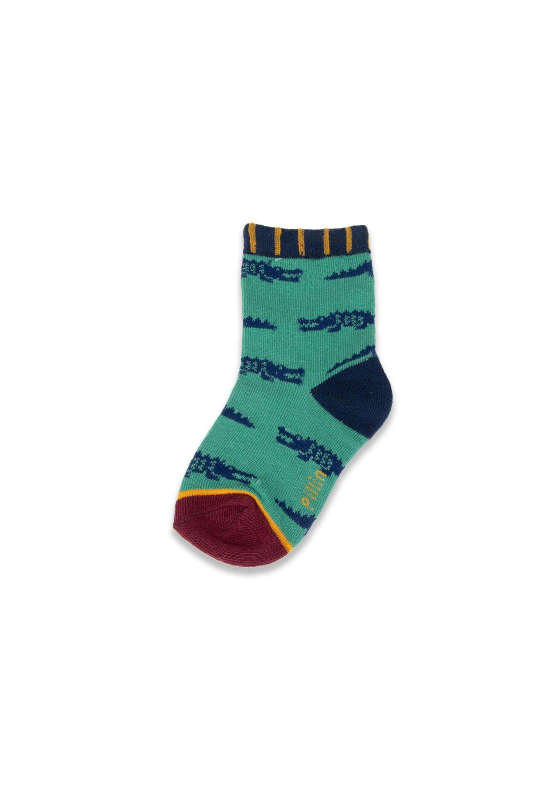 Pack 3 Pzas Calcetines Bebé Niño Multicolor Pillin (PAZ115-24SUR)-1
