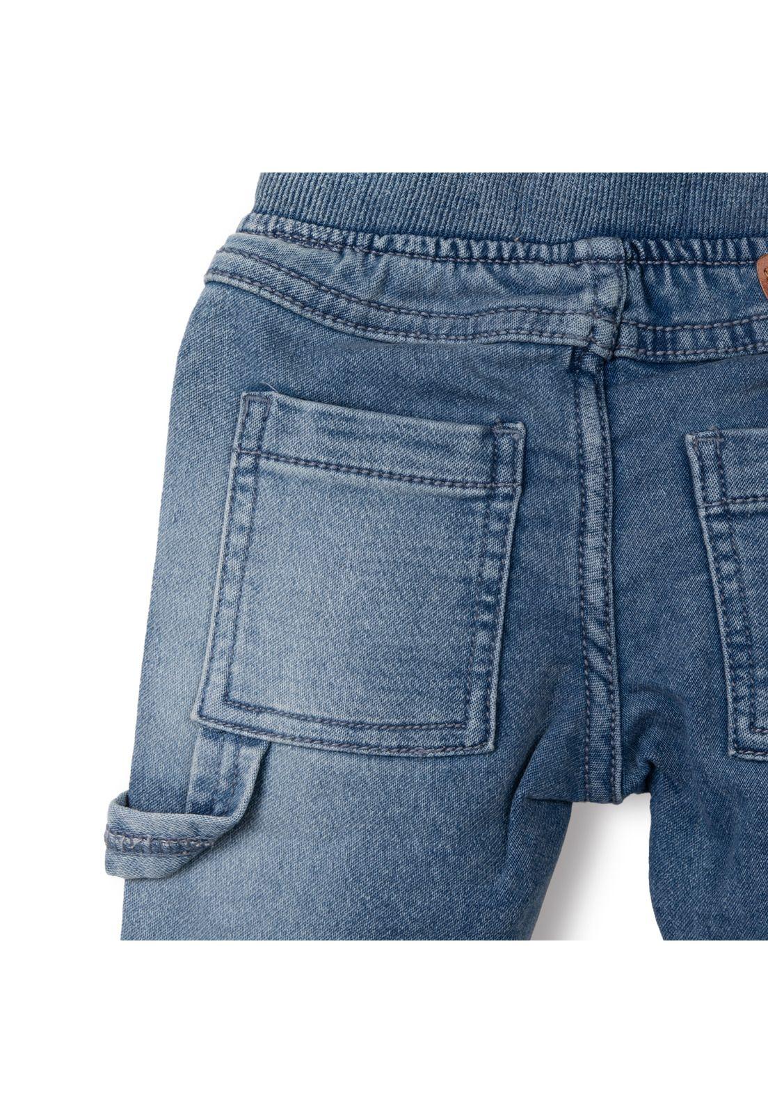 Jeans Bebé Niño Jogger Cintura Ajustable Denim Pillin-3
