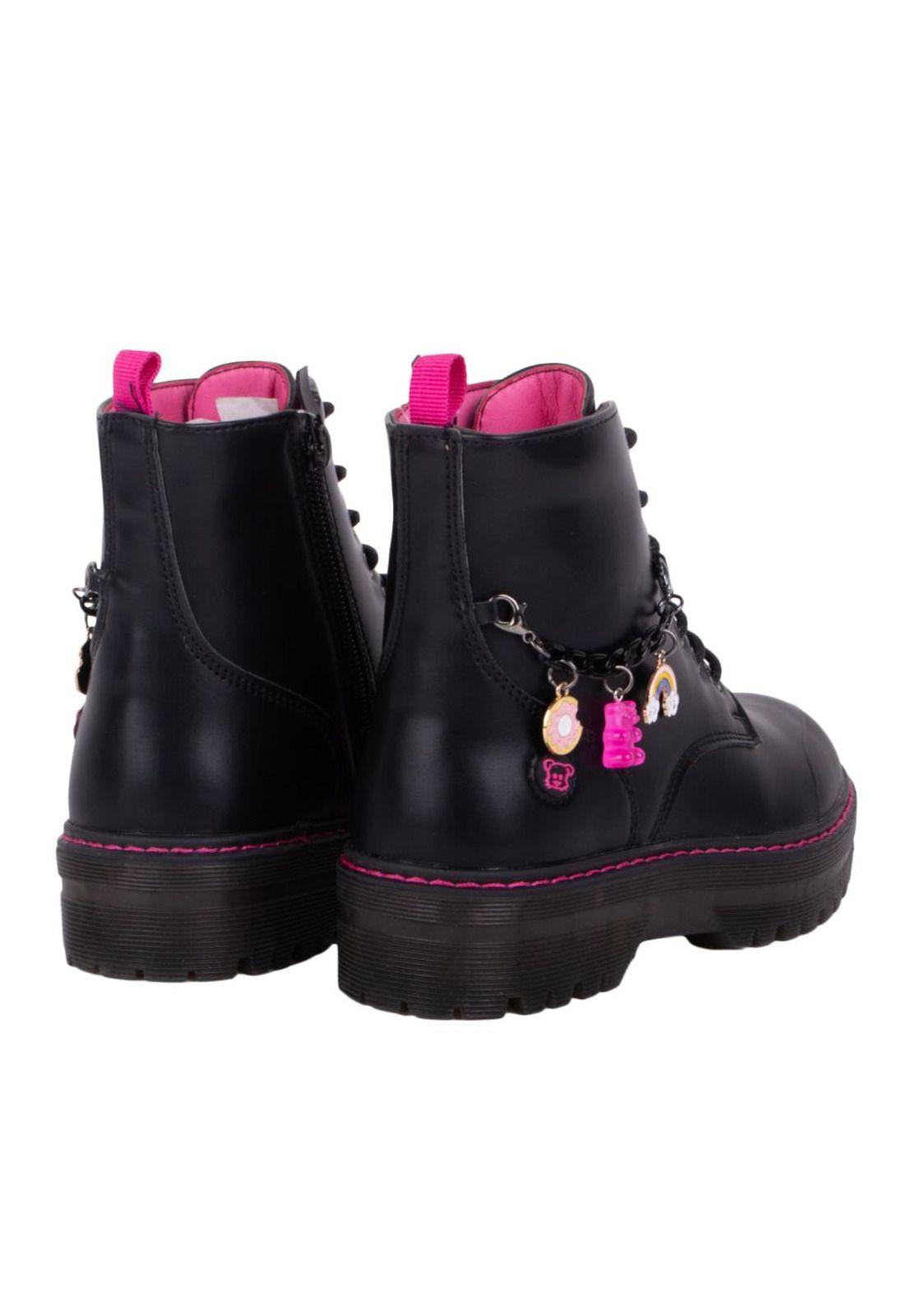 Bototo Niña Negro Pillin-3