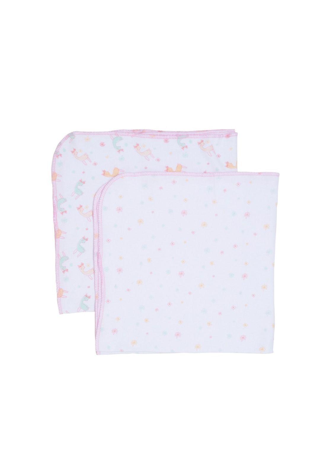 Pack 2 Tuto Bebé Algodón Verano Niña Blanco-0