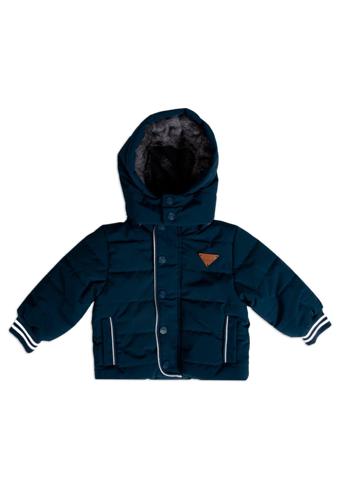 Parka Bebe Azul Marino Pillin (PVB842-25AZM )-0