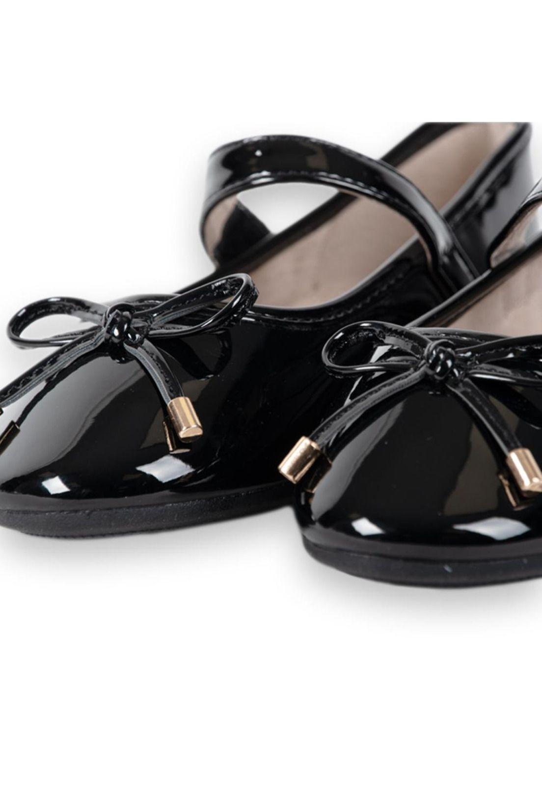 Ballerina Clasica Niña Negro Pillin-4