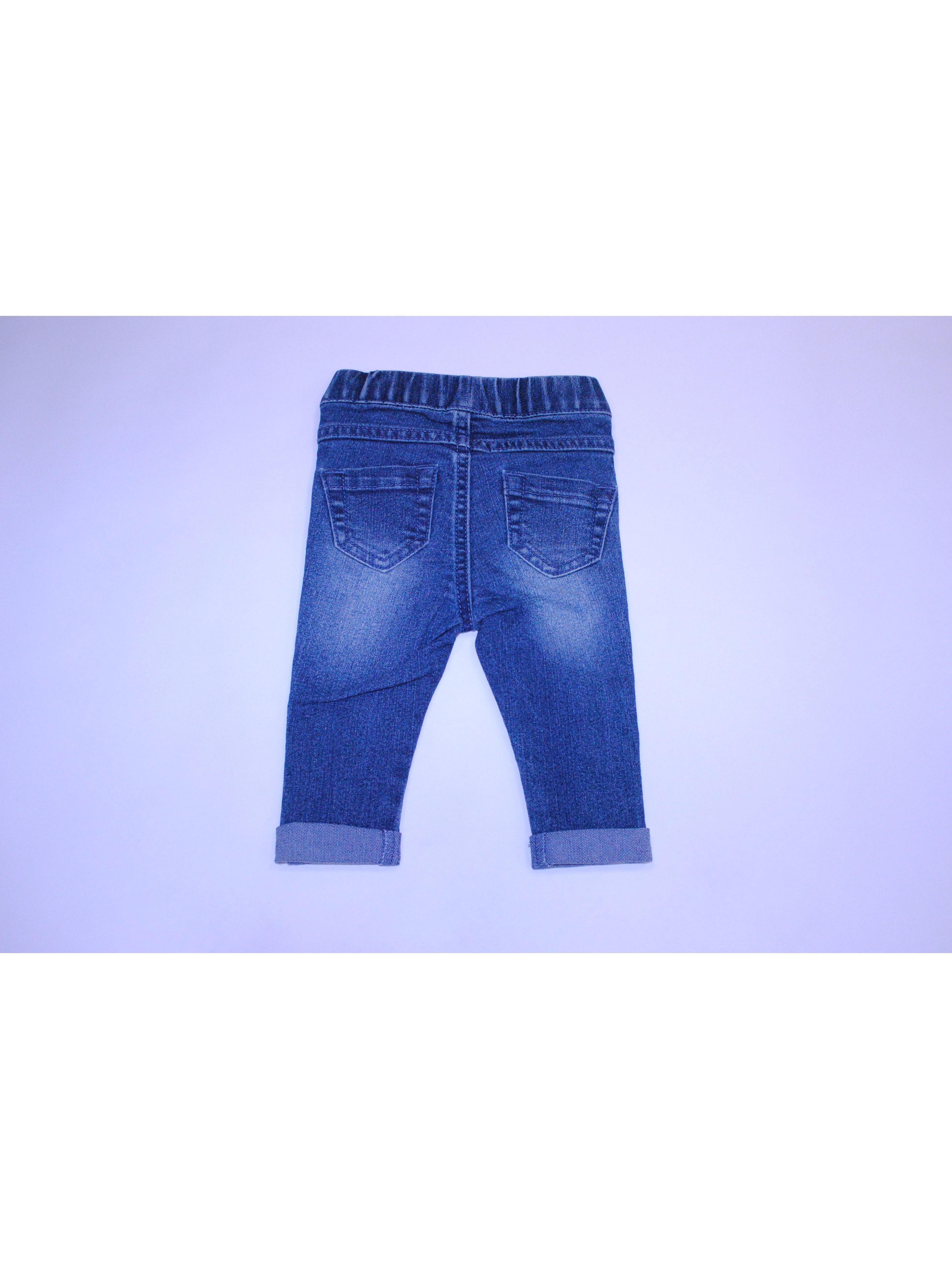 Jeans Bebe Niña Azul Pillin-3