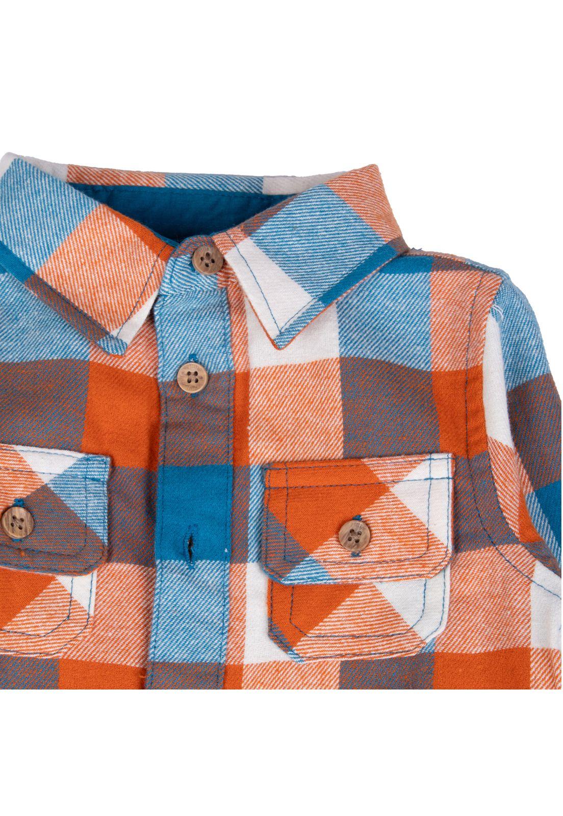 Camisa Bebe Naranjo Pillin (PVB810-25NAR )-1