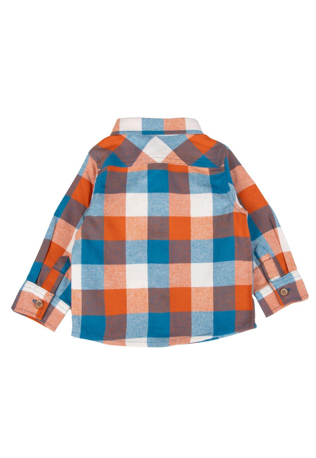 Camisa Bebe Naranjo Pillin (PVB810-25NAR )-2