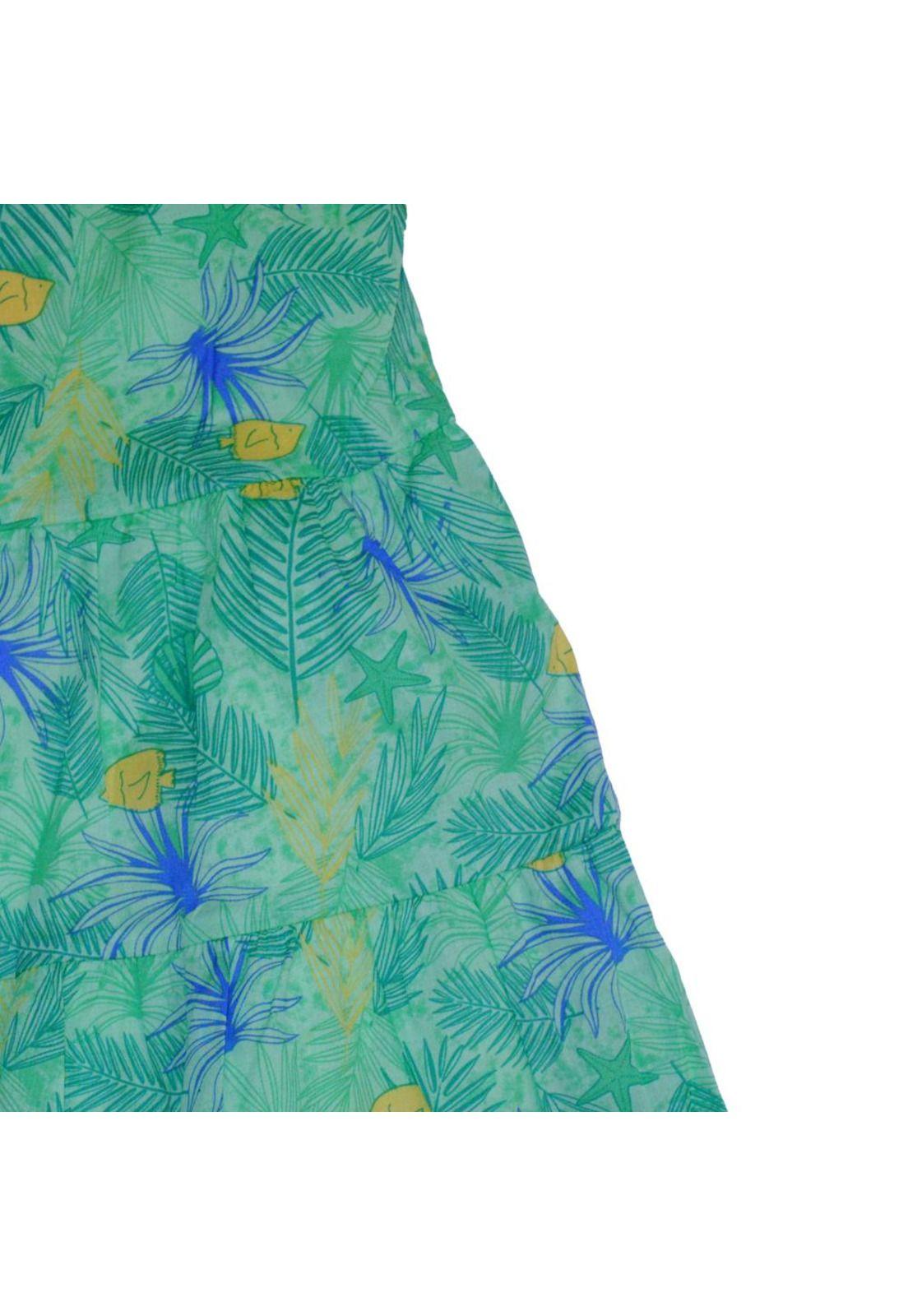 Vestido Niña Verde Pillin-2