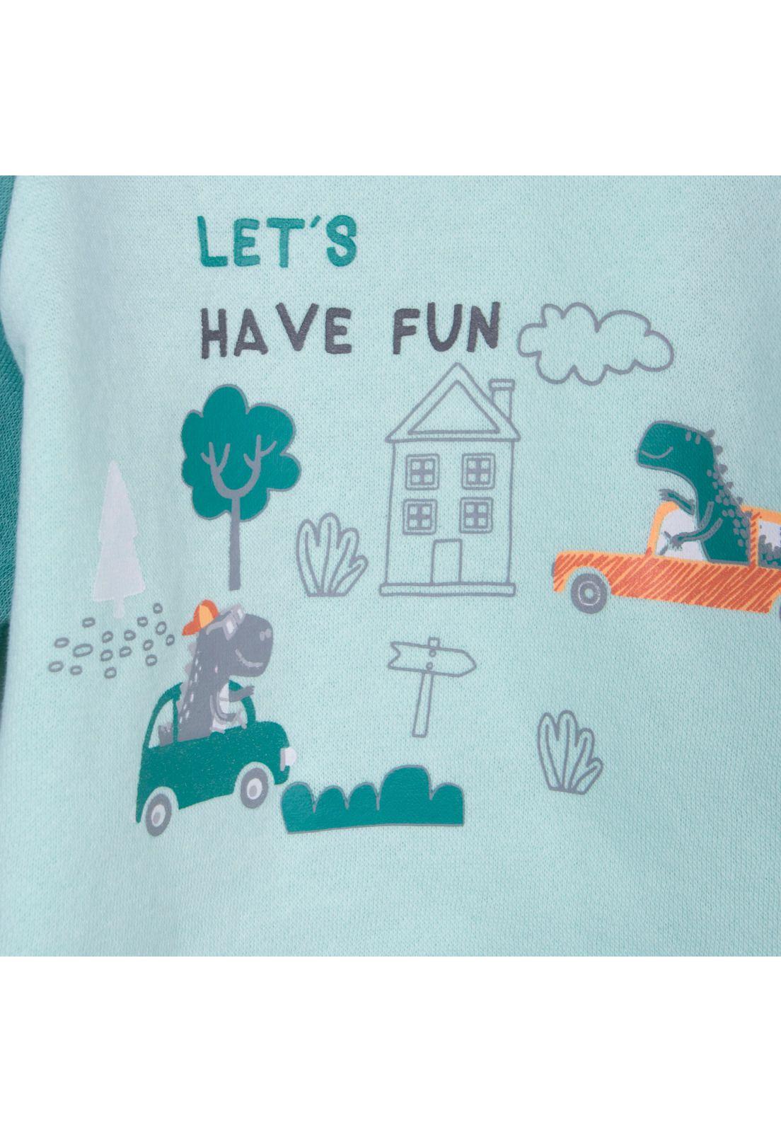 Pijama  Verde Niño Pillin (PVD401-26VER)-2