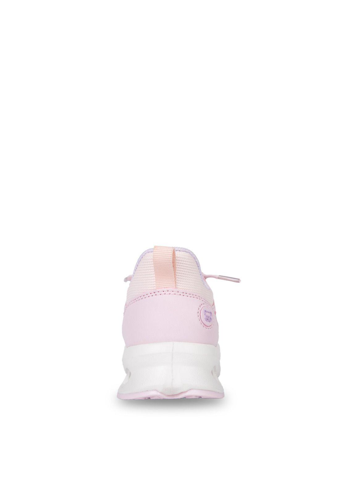 Zapatilla Niña Slip On Rosado Pillin-3
