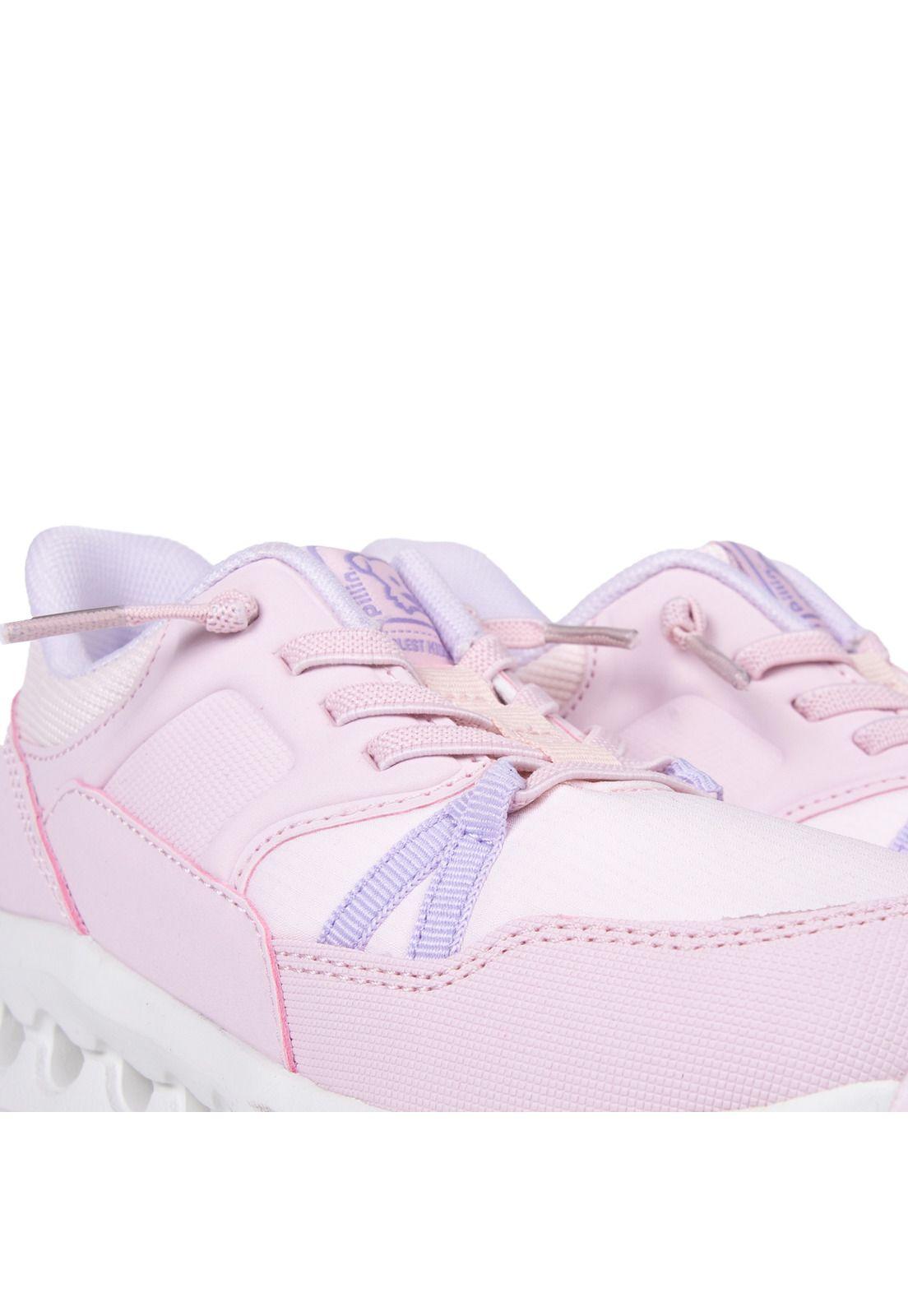 Zapatilla Niña Slip On Rosado Pillin-4