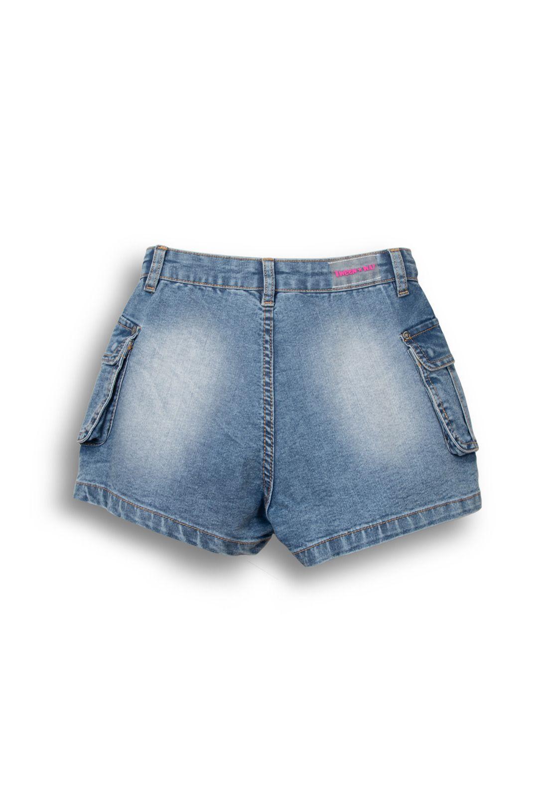 Short Niña Denim Pillin (TVC703-25DEN)-1