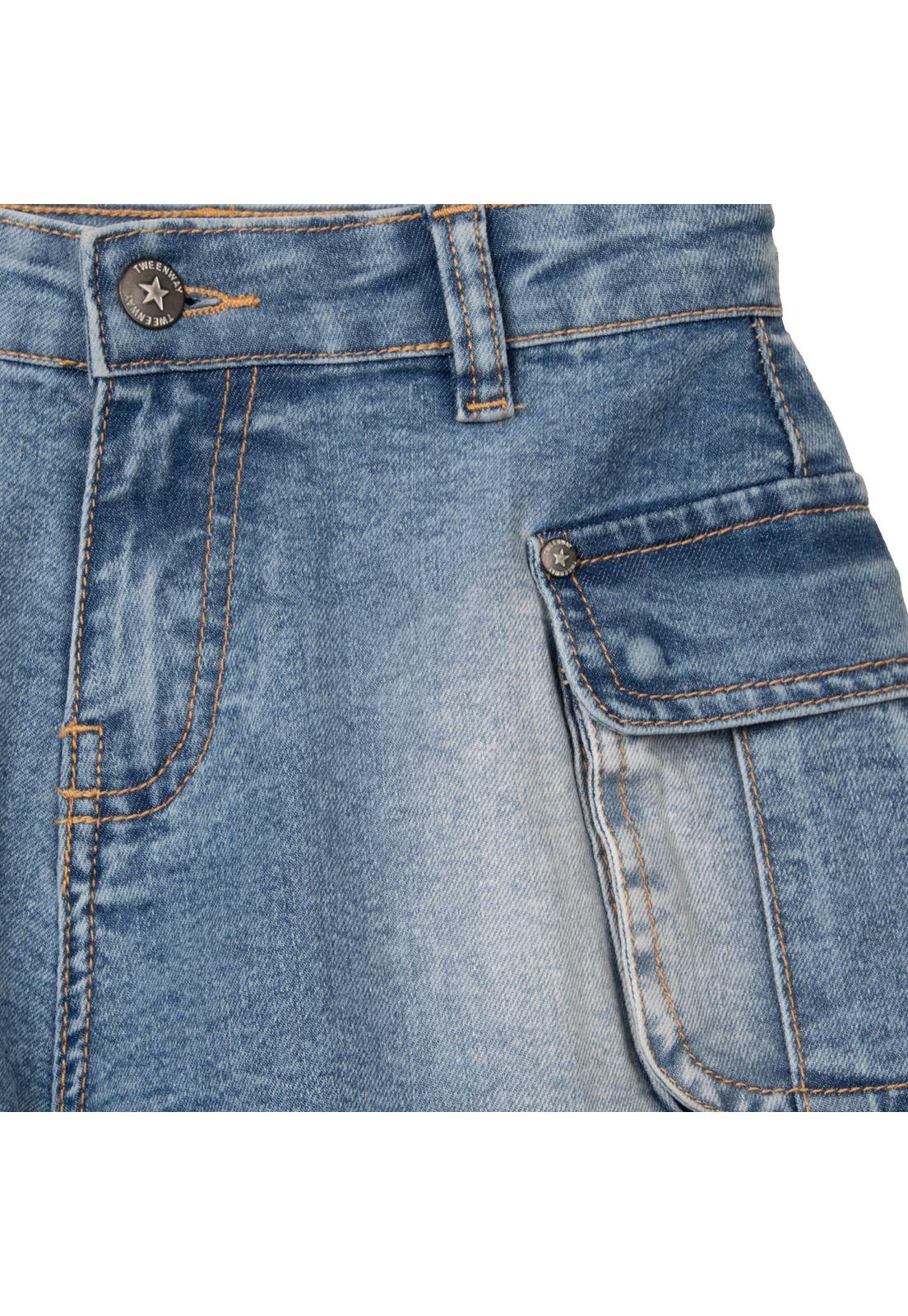 Short Niña Denim Pillin (TVC703-25DEN)-2