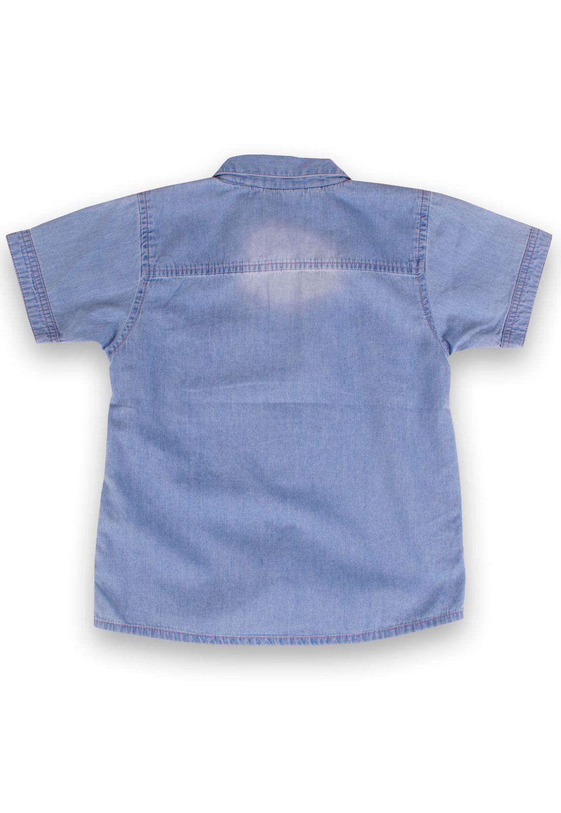 Camisa Mezclilla Niño Denim Pillin-3
