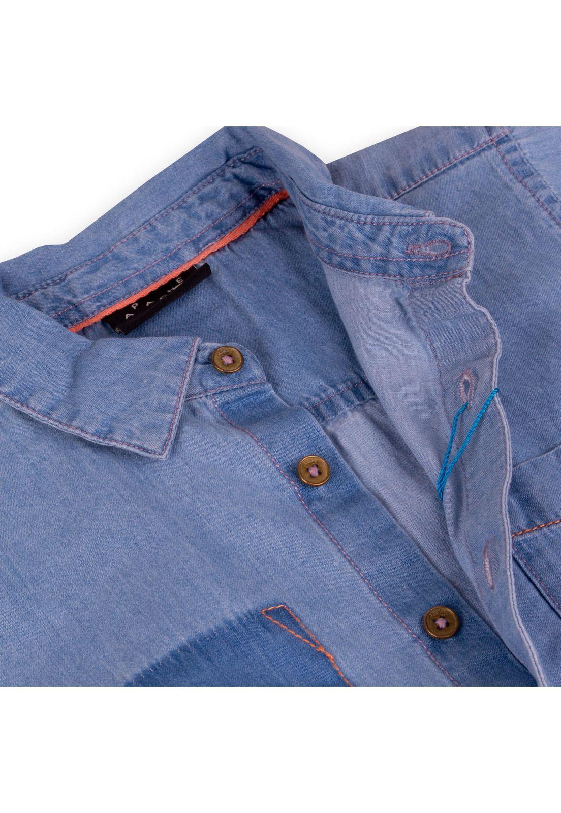 Camisa Mezclilla Niño Denim Pillin-2