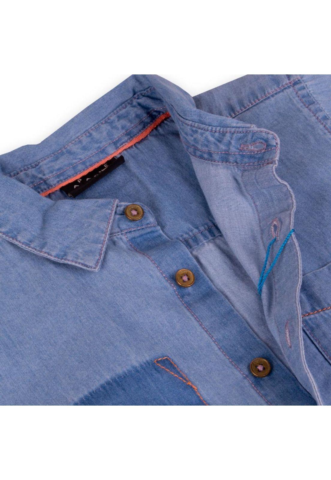 Camisa Mezclilla Niño Denim Pillin-2