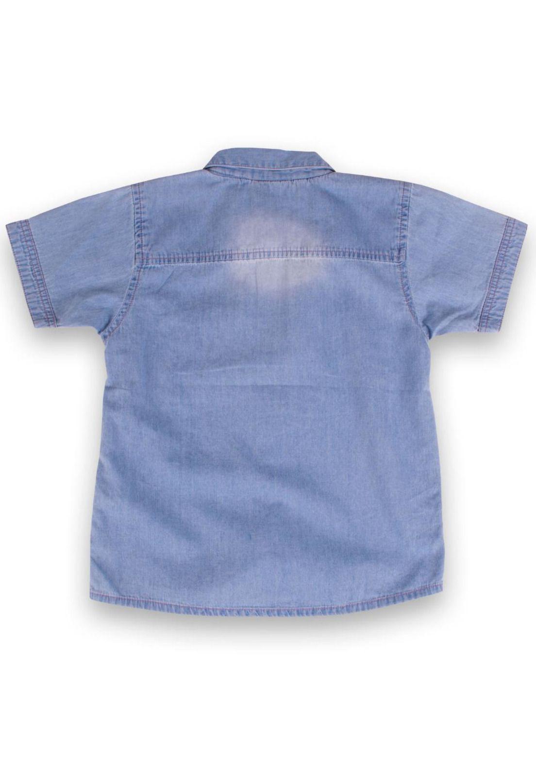 Camisa Mezclilla Niño Denim Pillin-3