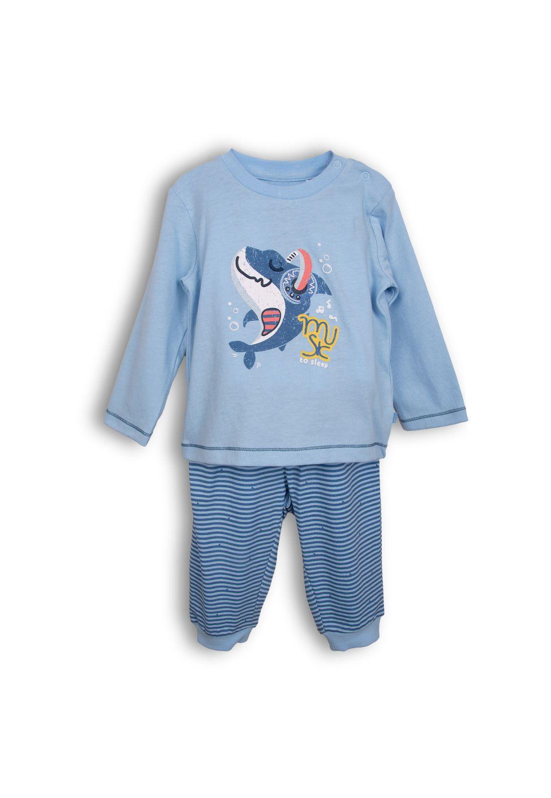 Pijama Bebe  Celeste Pillin (PVC402-25CEL)-0