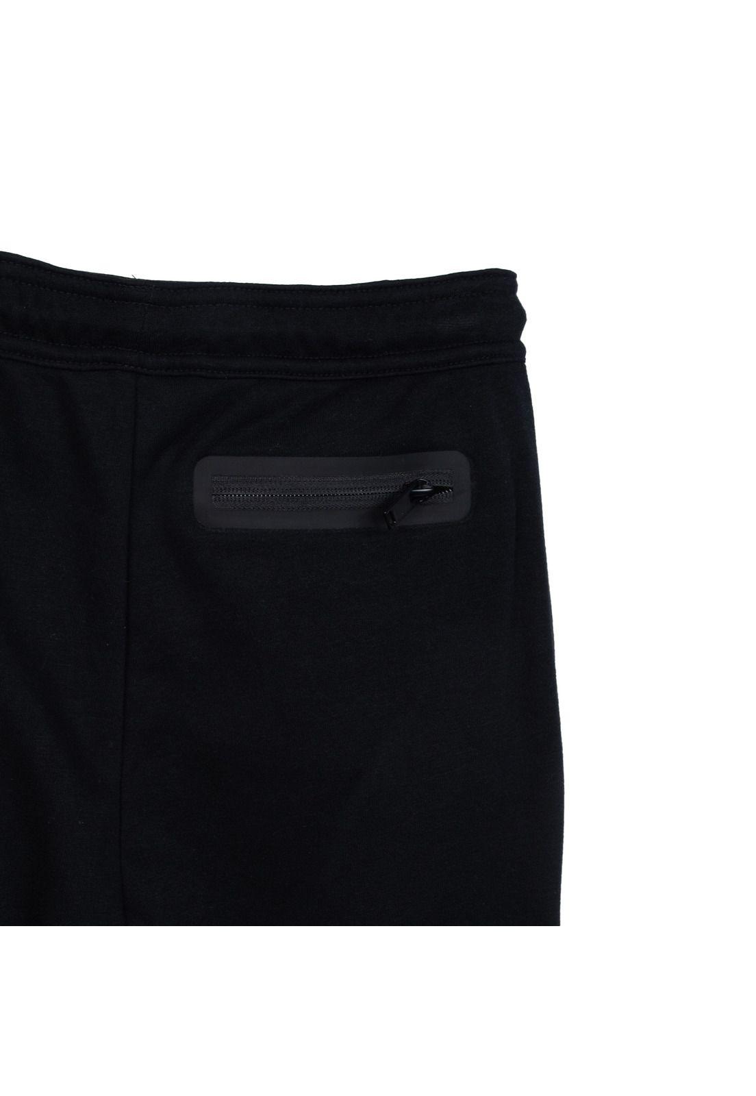 Pantalón Buzo Niño Cierre Bolsillos Negro Pillin-3