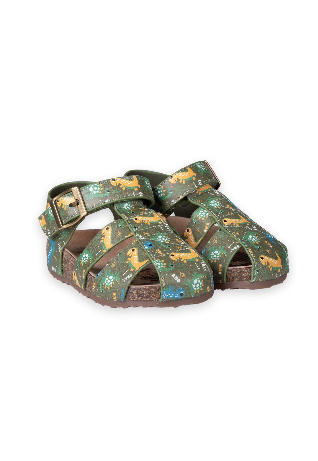 Sandalias Bebe Niño Verde Pillin (PZC403-25VER )-0