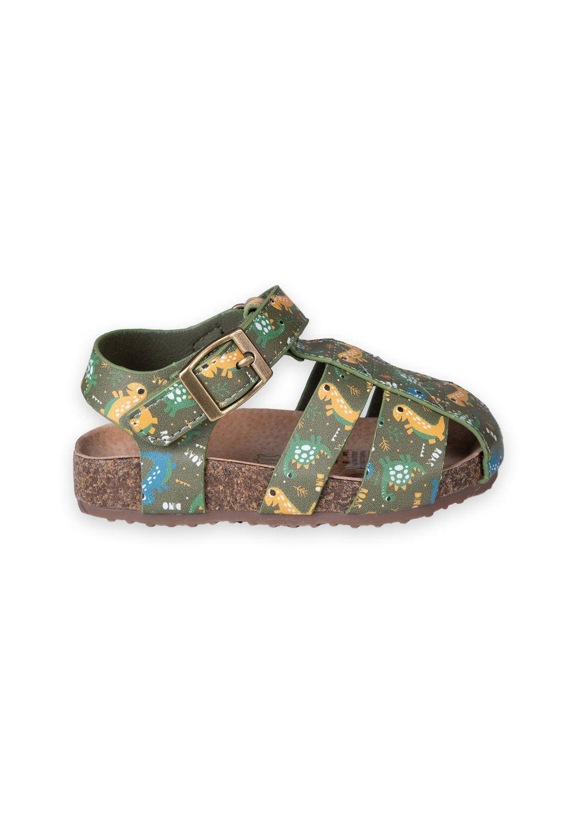 Sandalias Bebe Niño Verde Pillin (PZC403-25VER )-1