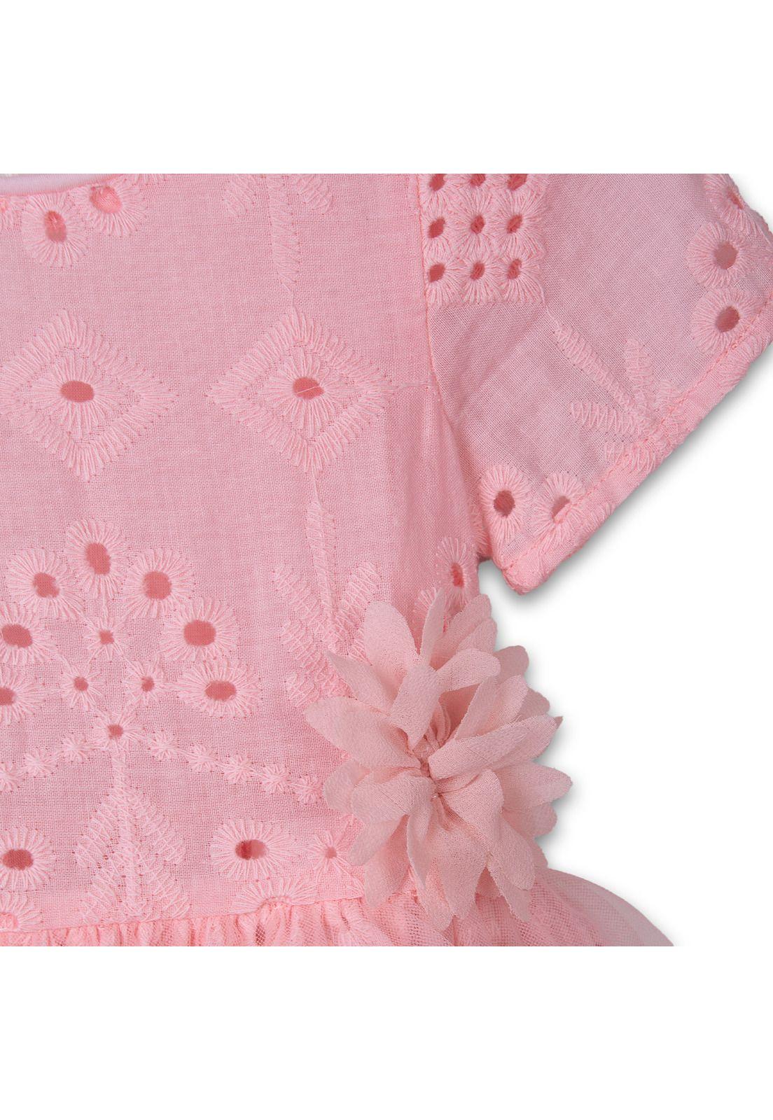 Vestido  Niña Coral Pillin (PVC859-25COR)-2