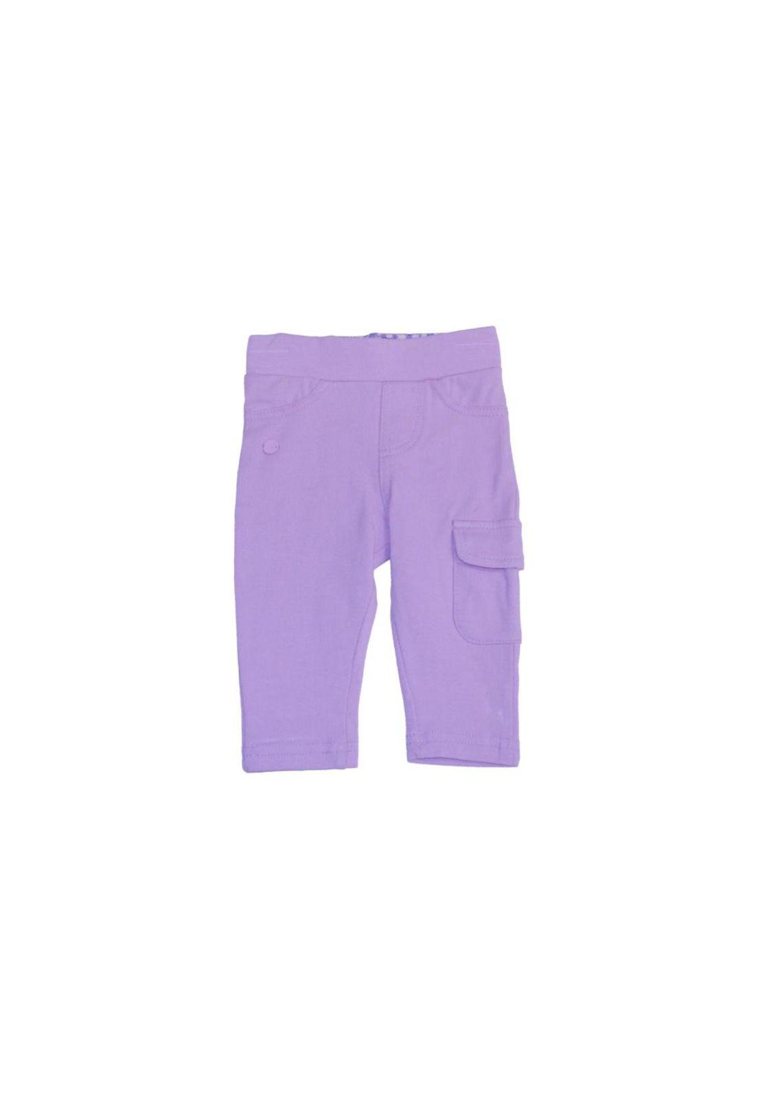 Calza Bebe Niña Lavanda Pillin-0