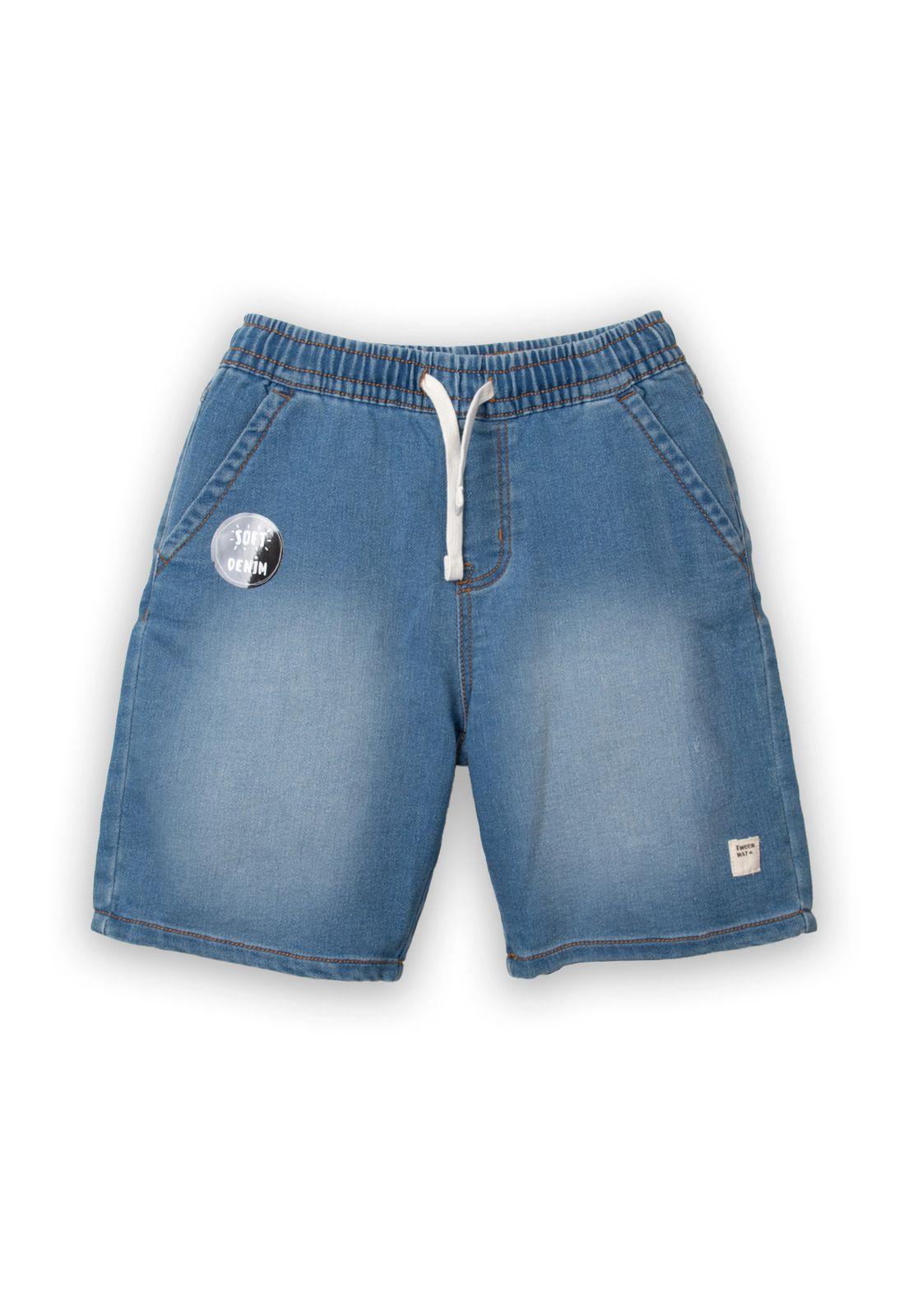 Bermuda Niño Denim Pillin (TVC709-25DEN6)-0