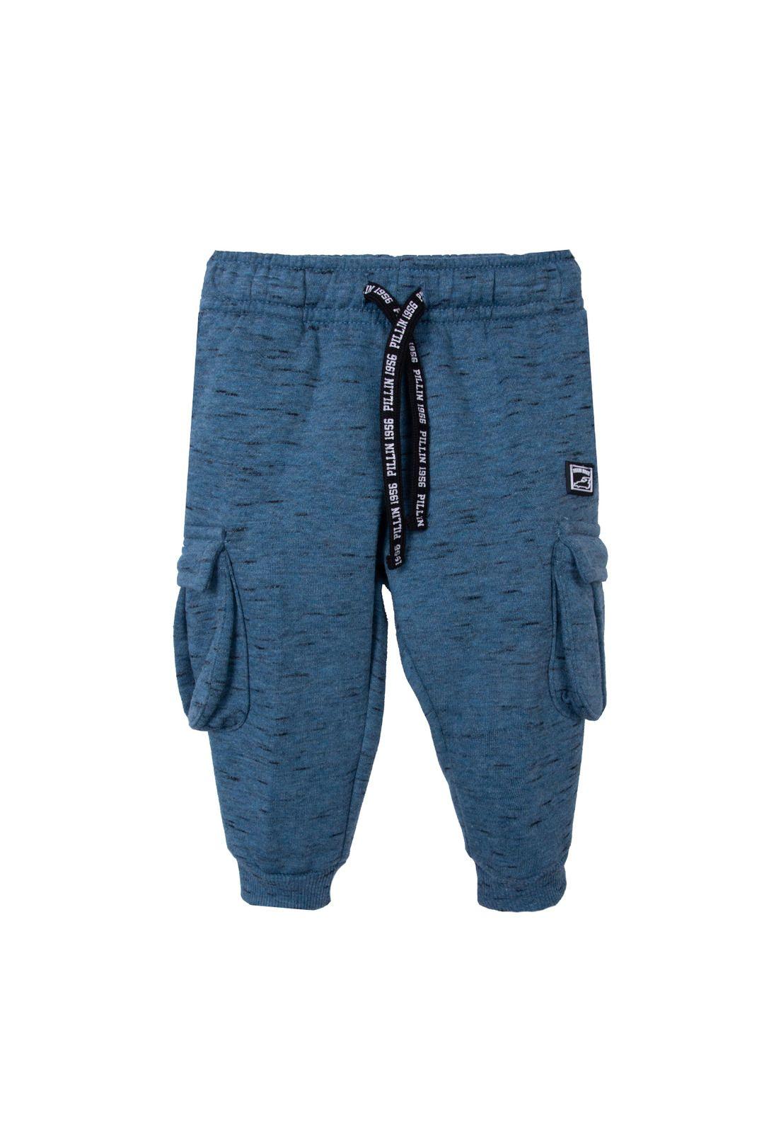 Pantalón Buzo   Pillin Azul Niño (PVD526-26AZU)-0