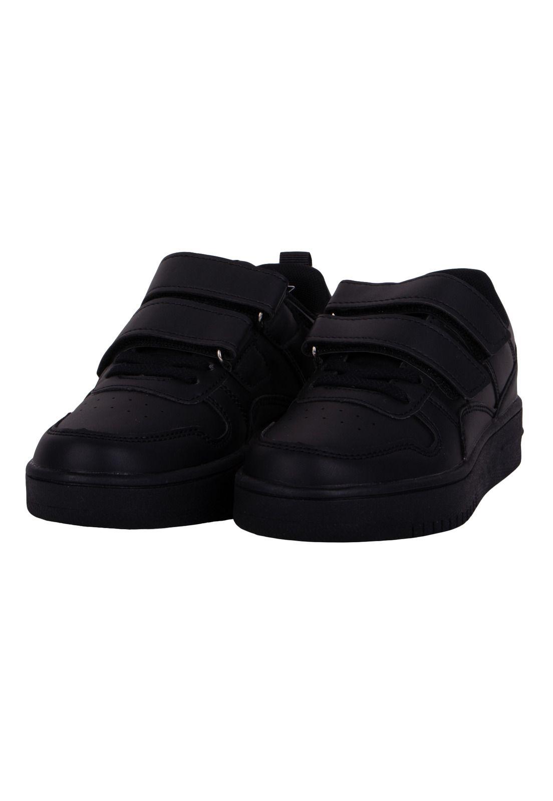Zapatillas Escolar Unisex Negro Pillin-0