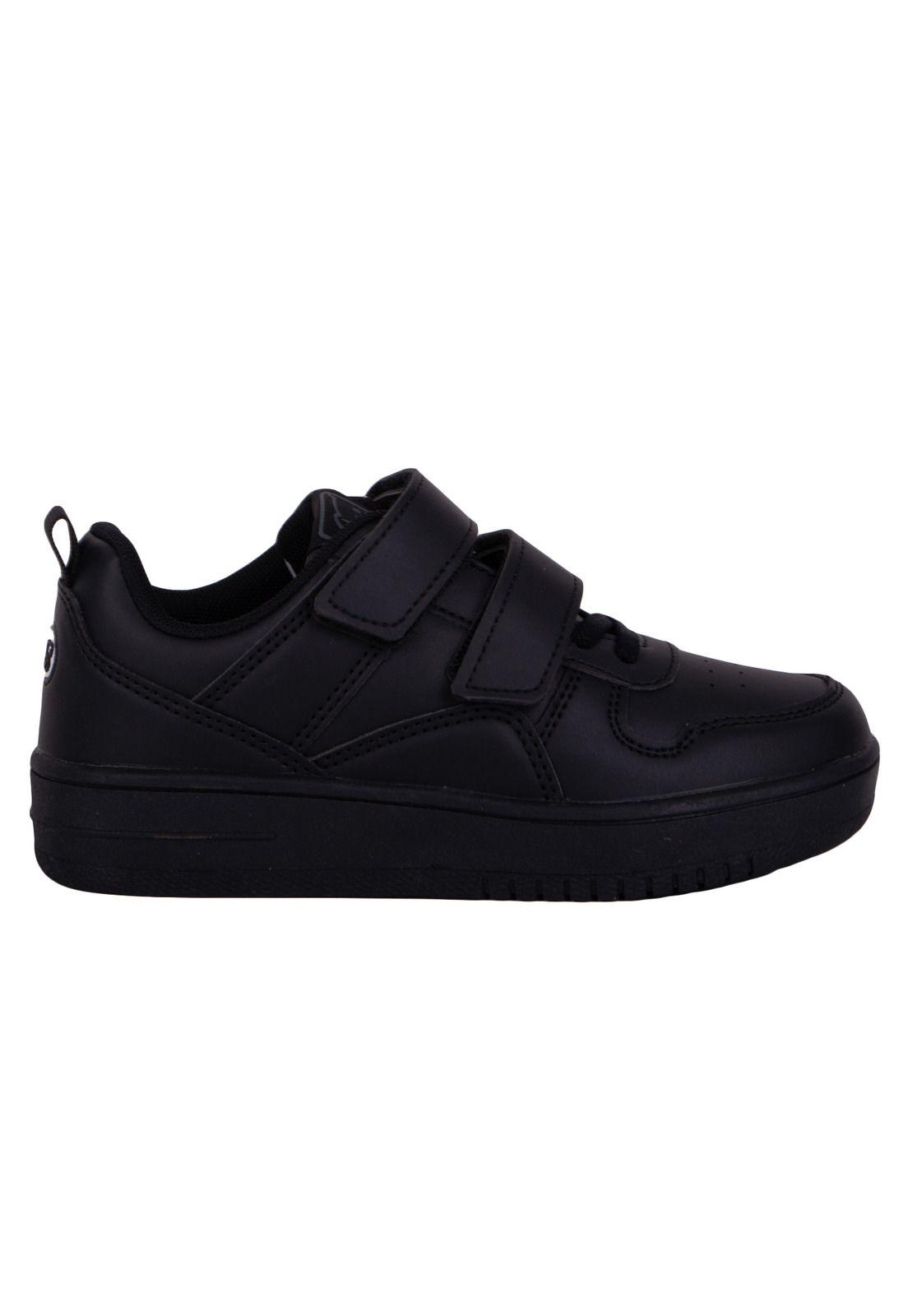 Zapatillas Escolar Unisex Negro Pillin-4