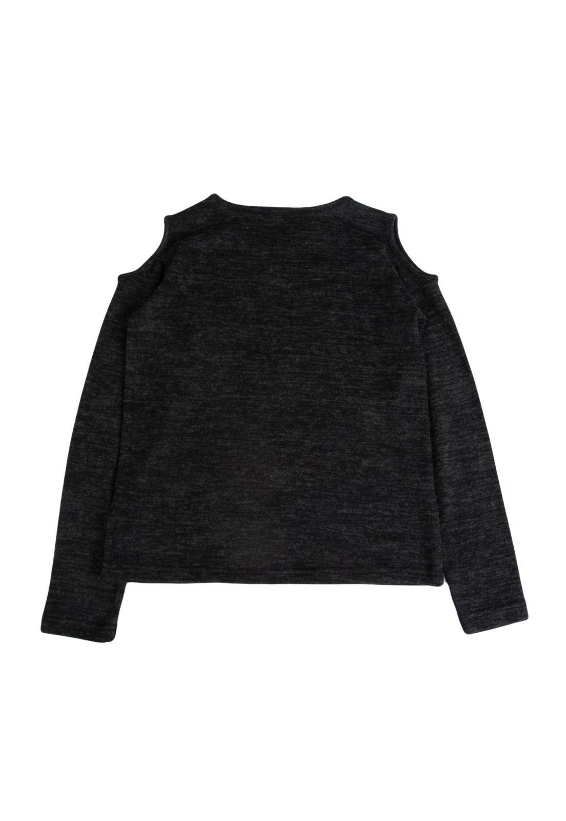 Polera Niña Negro Pillin (TVB608-25NEG )-2