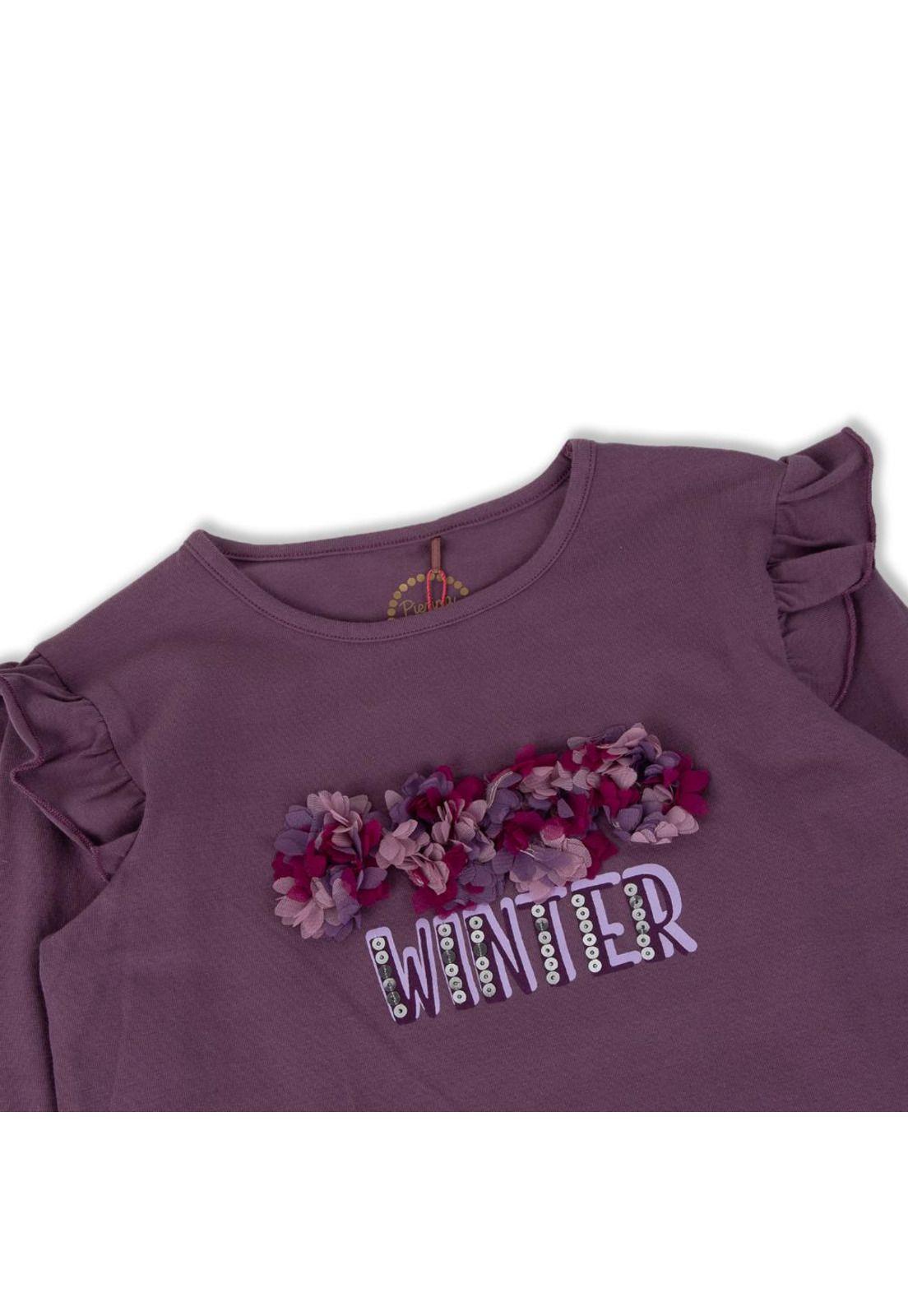 Polera Niña Morado Pillin-1