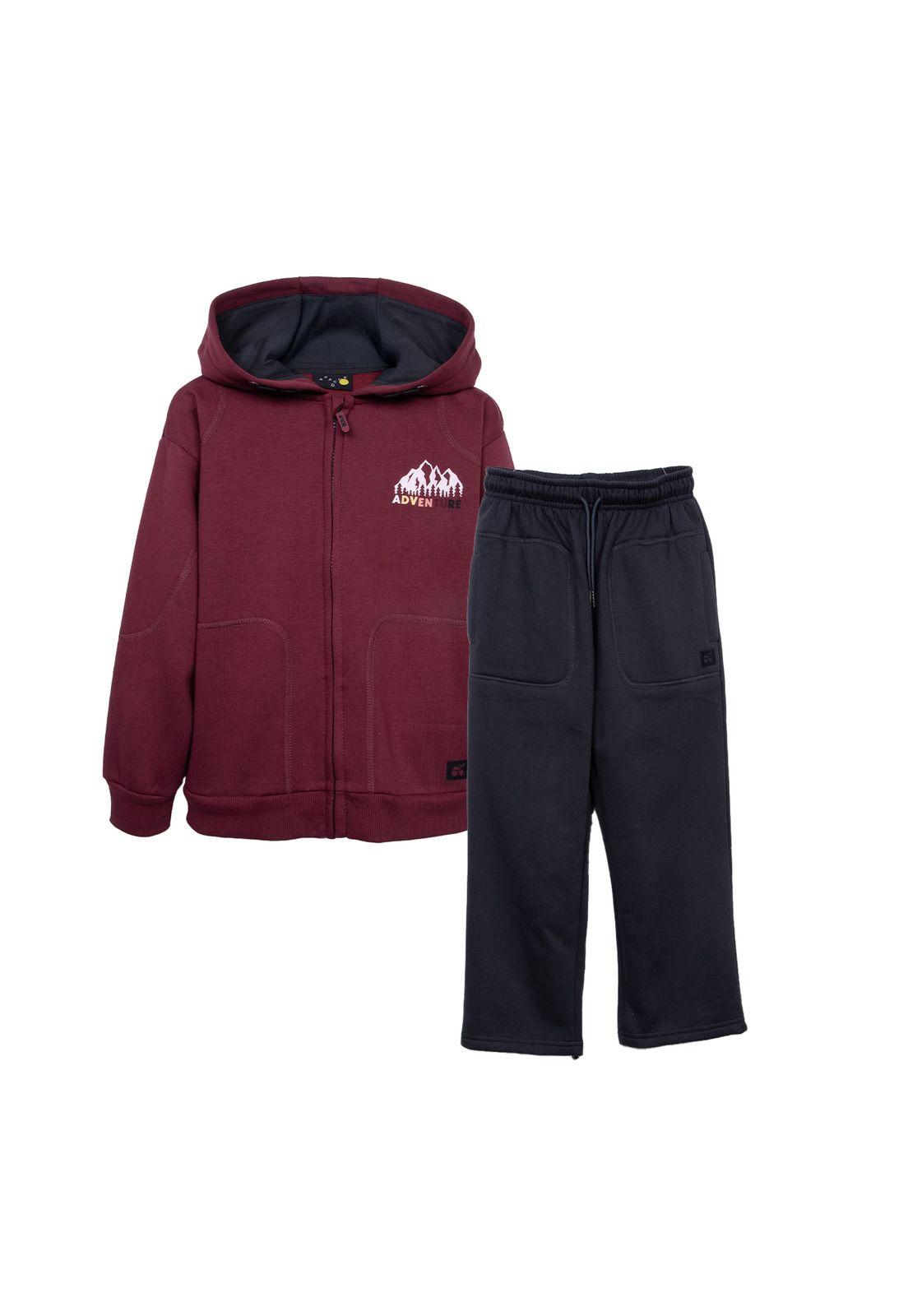 Buzo  Rojo Niño Pillin (PVD543-26BUR)-0