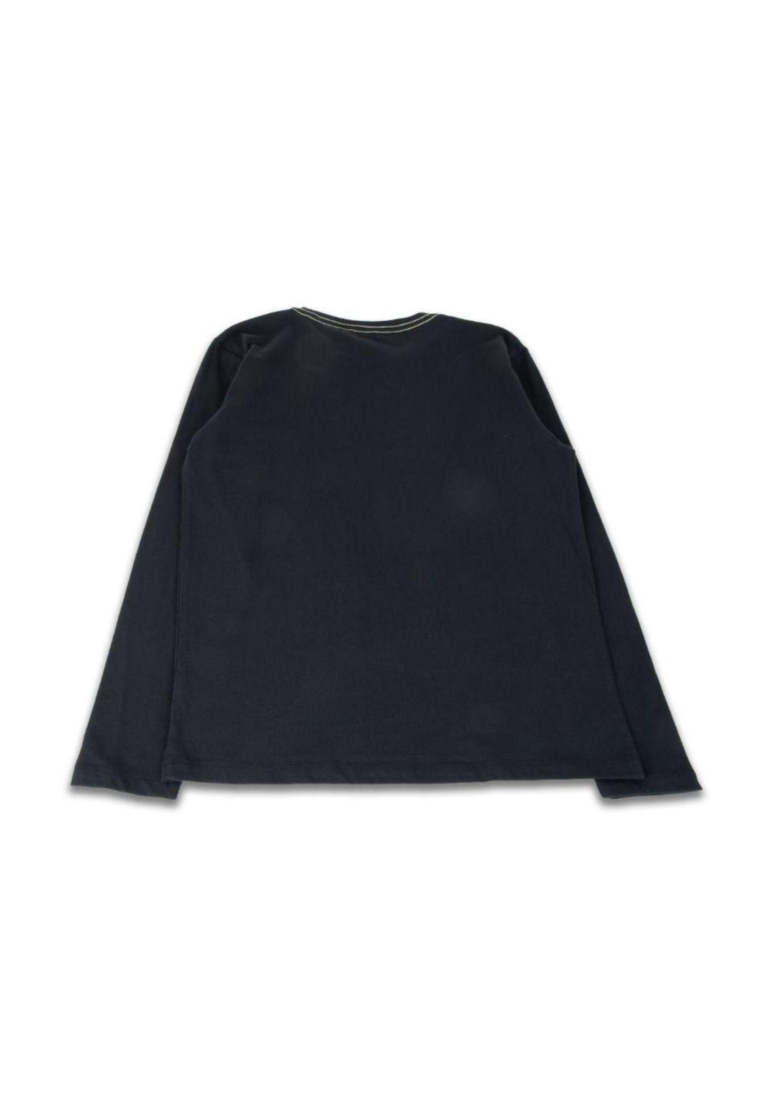 Polera Niño Gris oscuro Pillin-2