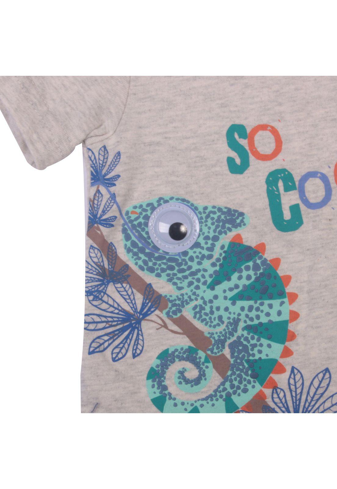 Polera Bebe Niño Gris claro Pillin-3