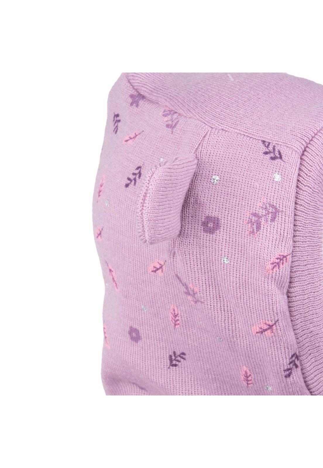 Gorro Bebé Niña Lila Pillin-1